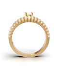 round-14k yellow gold|round-18k yellow gold