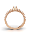 round-14k rose gold|round-18k rose gold