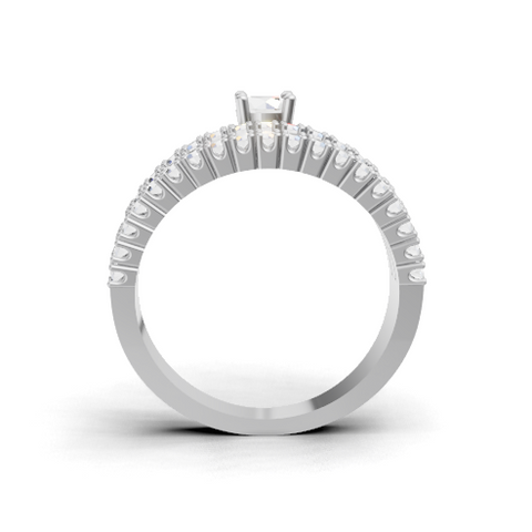 round-14k white gold|round-18k white gold|round-platinum