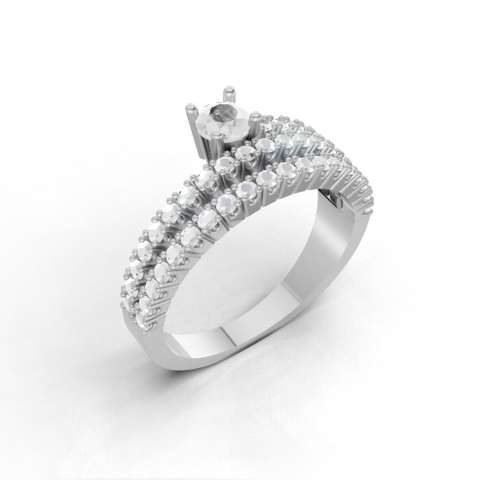round-14k white gold|round-18k white gold|round-platinum