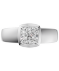 cushion-14k white gold|cushion-18k white gold|cushion-platinum