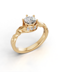 round-14k yellow gold|round-18k yellow gold