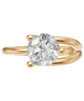 round-14k yellow gold|round-18k yellow gold