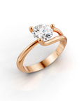 round-14k rose gold|round-18k rose gold