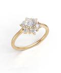 round-14k yellow gold|round-18k yellow gold